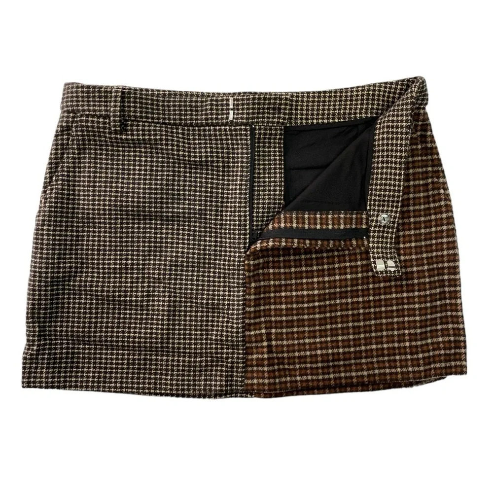 Rails Prim Pattern Block Mini skirt Mixed Patterns - Picture 3 of 12